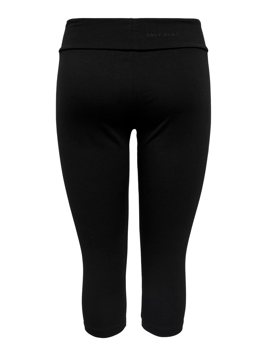 ONPFOLD Mittlere Taille Normal geschnitten Leggings Black