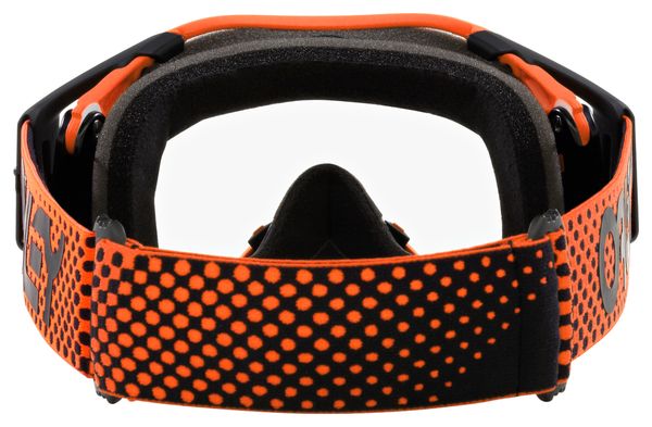 Masque Oakley Airbrake MX Moto Orange / Clear / Ref: OO7046-E0