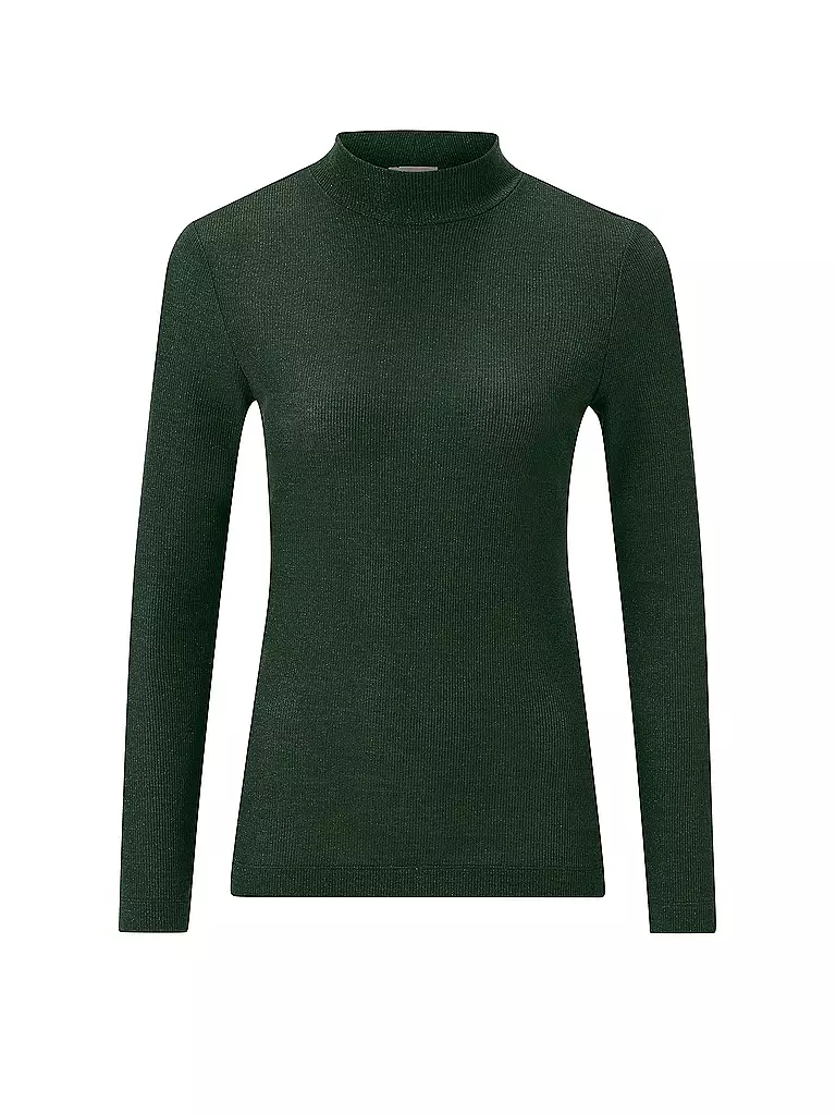 RICH & ROYAL Langarmshirt dunkelgrün