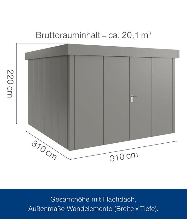 Hörmann Metallgerätehaus Juno JFD14 L-Sk