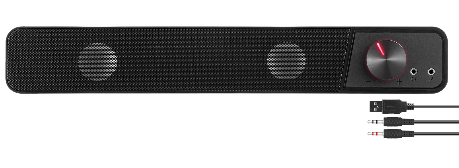 SPEEDLINK BRIO Stereo Soundbar, black