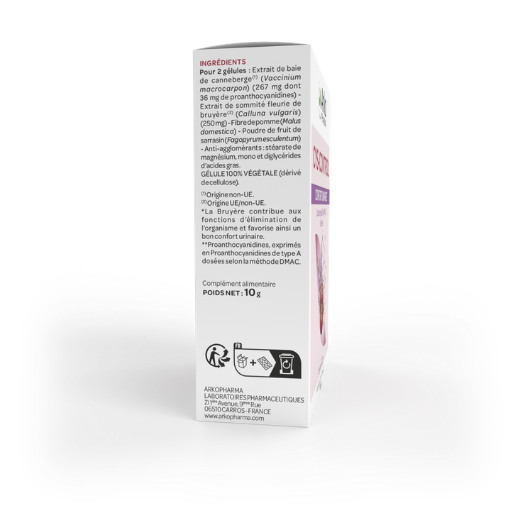Cys-control confort urinaire gélules 20 gélules