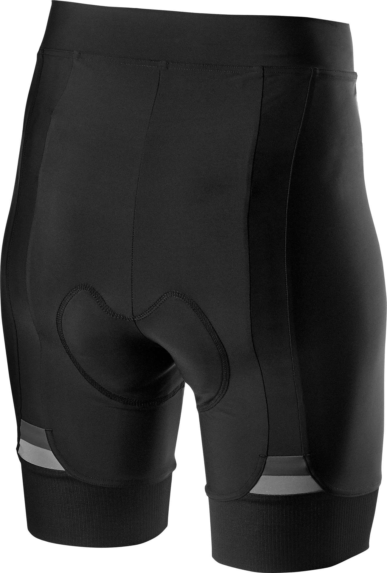 Castelli Prima Fietsbroek Kort Zonder Bretels Zwart/Donkergrijs Dames
