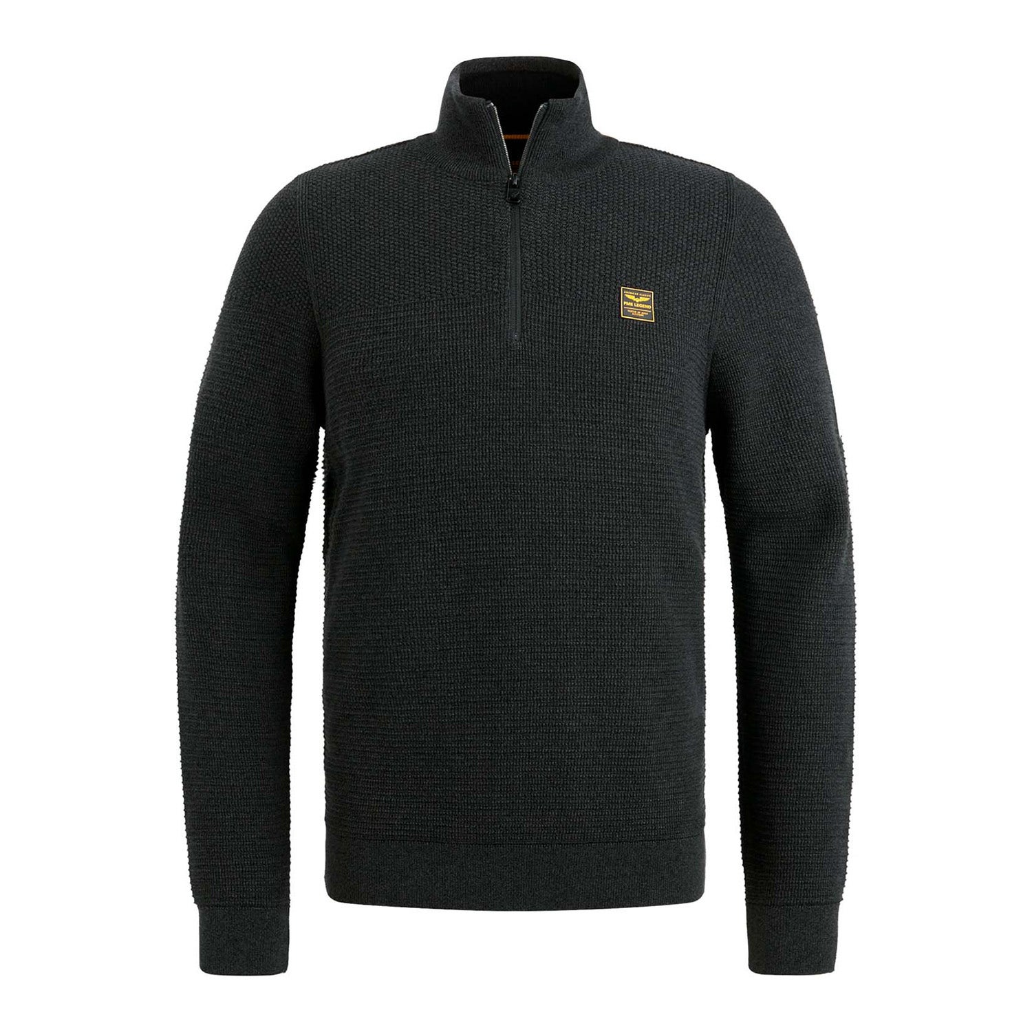 PME Legend  Half zip collar cotton mouline