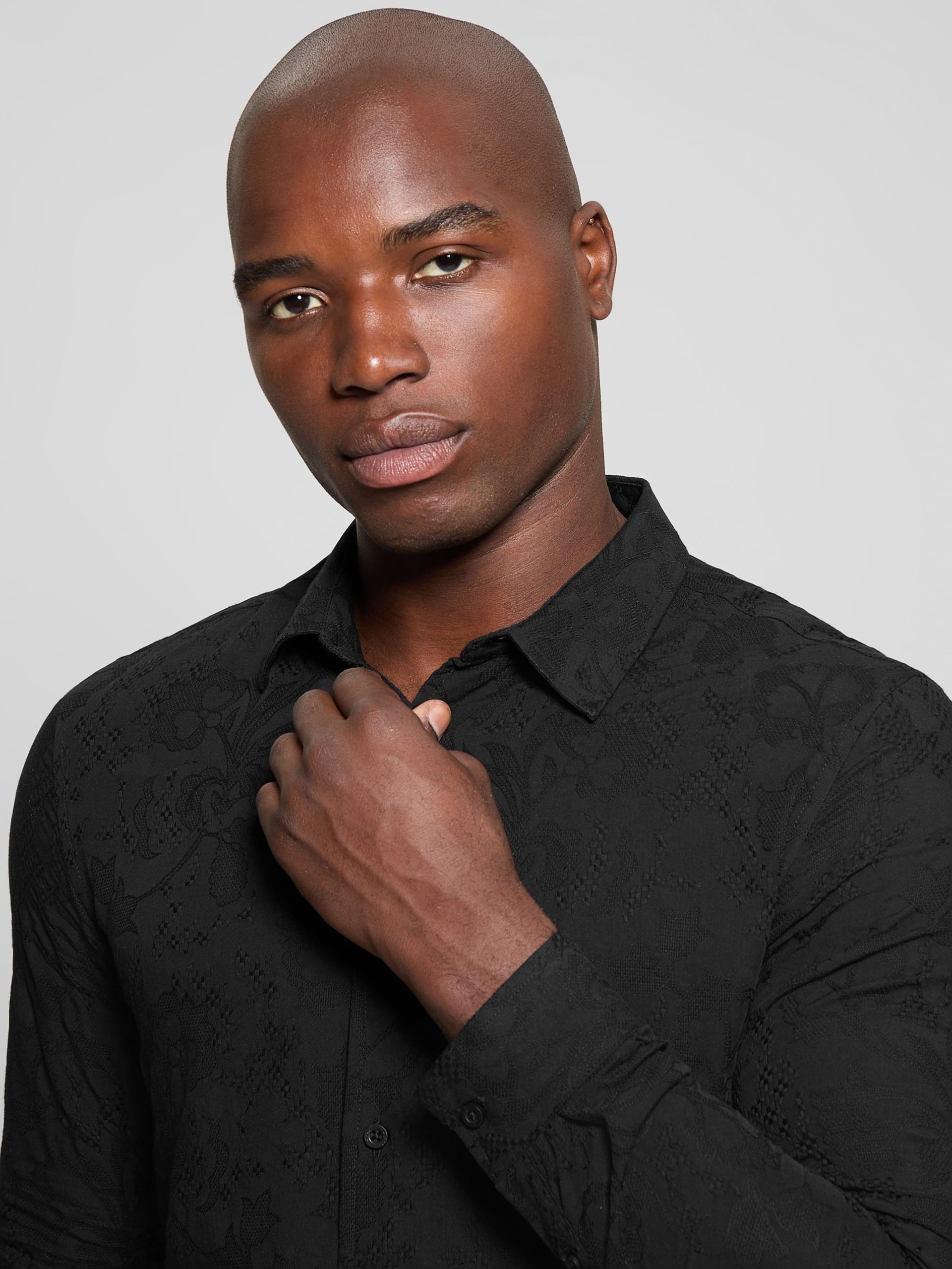 Camisa Davis Jacquard