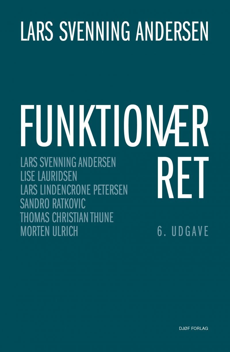 Funktionærret - Lise Lauridsen - Bog