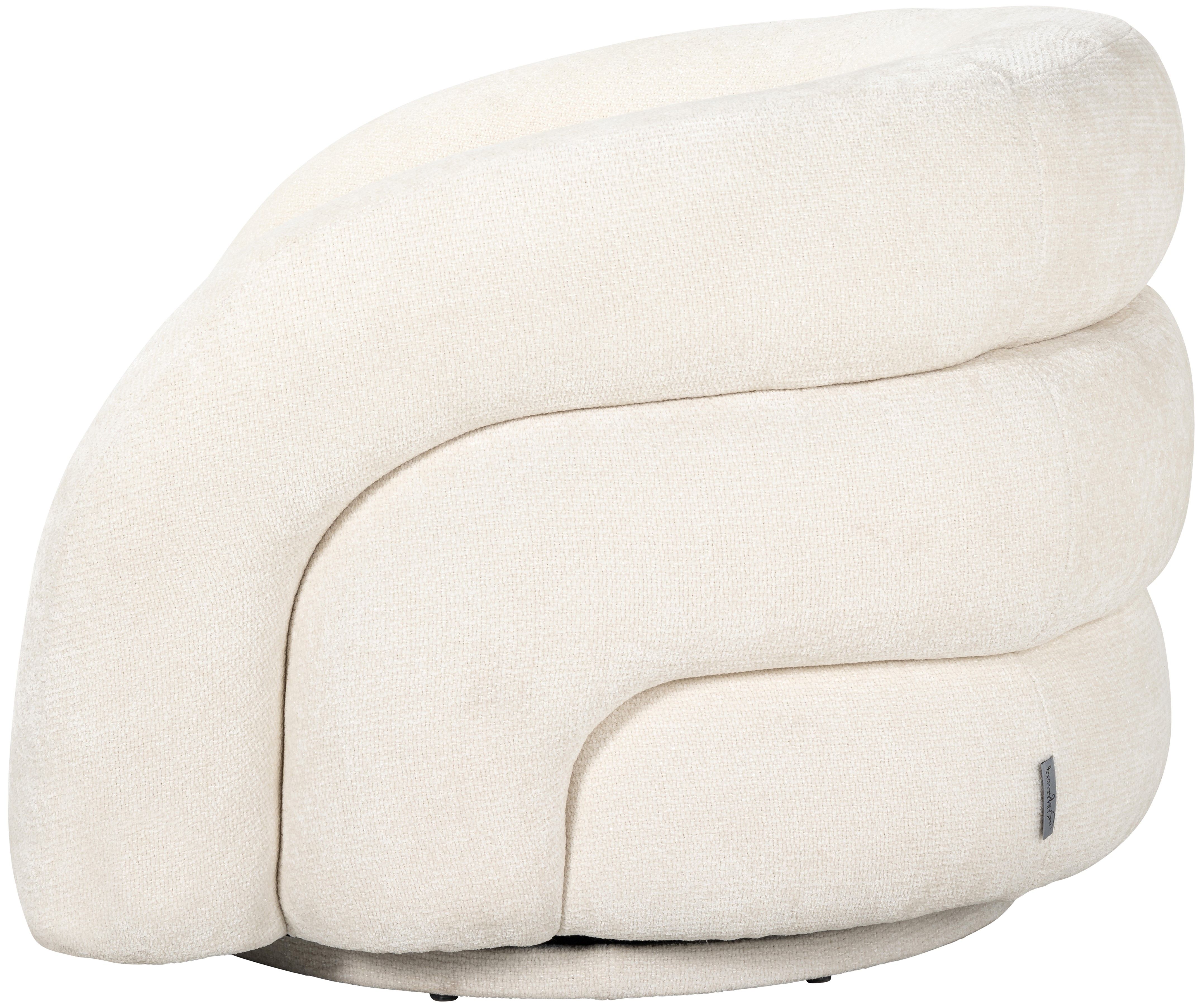 Draaifauteuil S5145 unicorn white Arcus B89 x D89 x H71 cm