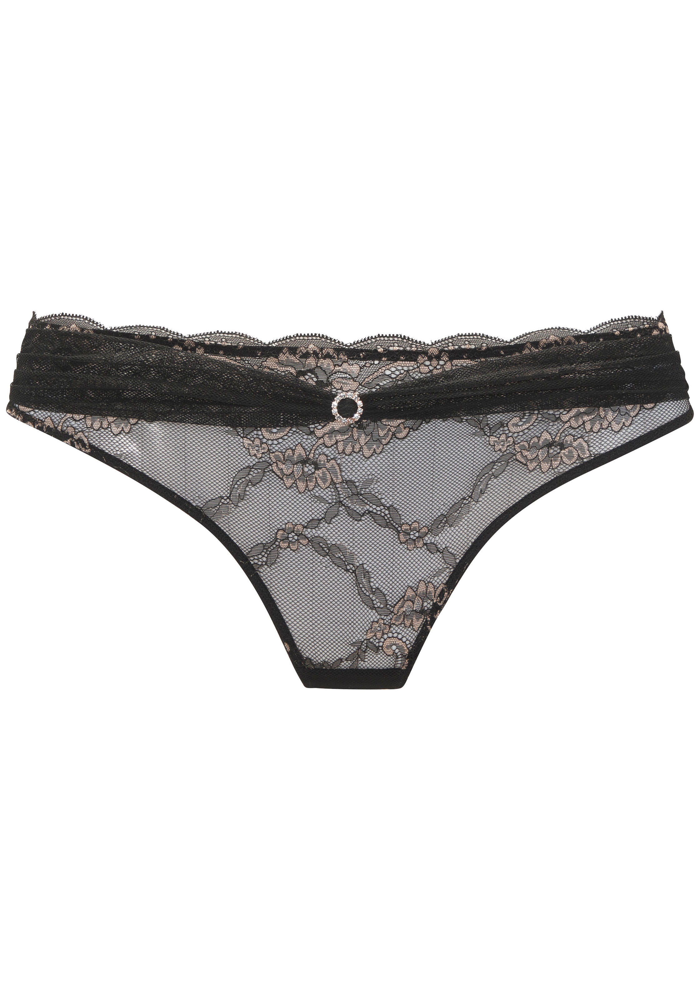 LASCANA String , aus extravaganter Spitze in transparenter Optik, sexy Dessous