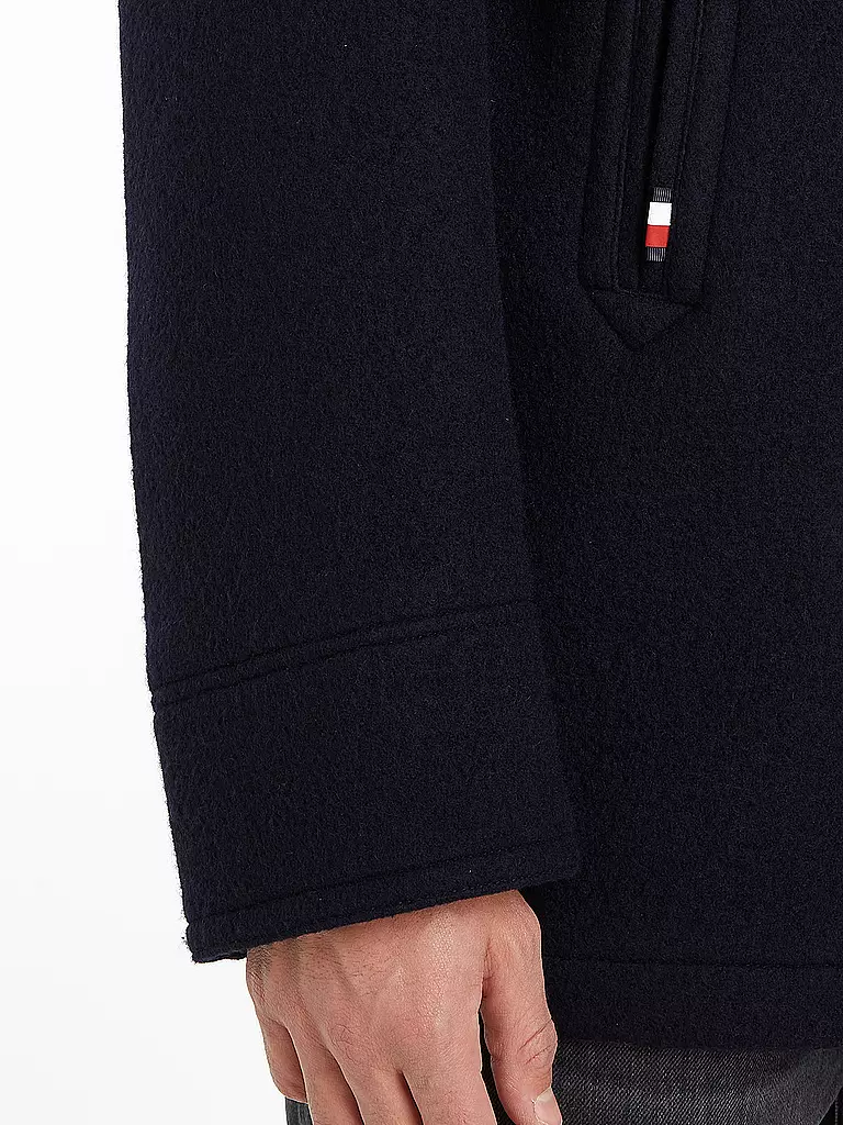 TOMMY HILFIGER Wollmantel  blau