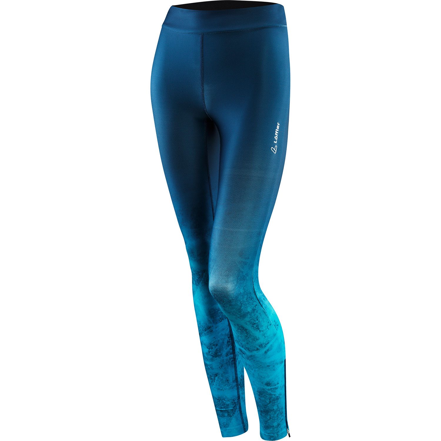 Löffler Arctic Dimple Elastic Tights Damen deep water