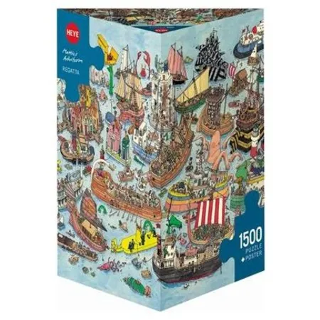 Heye Puzzle - Regatta, Adolfsson, 1500 Teile