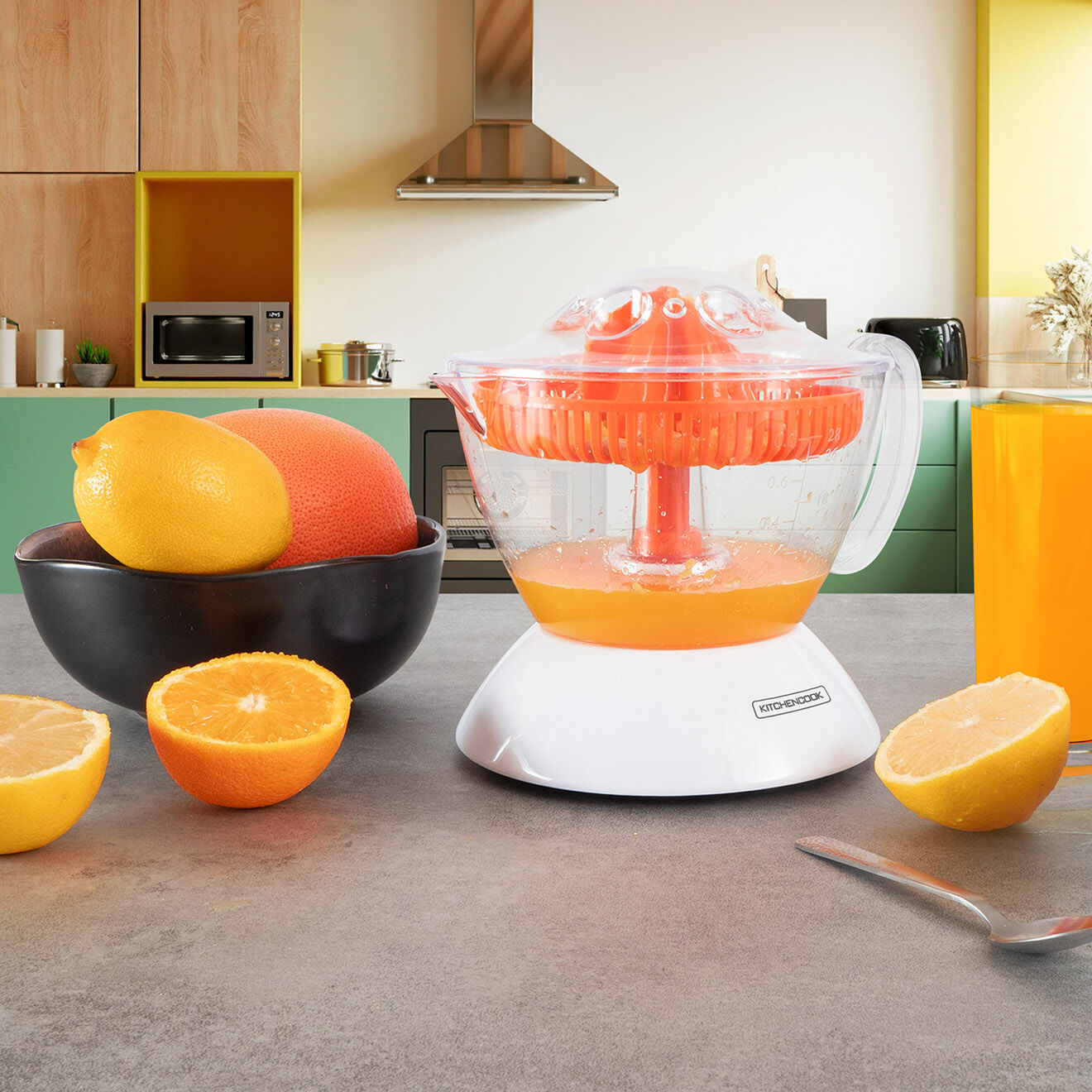Kitchencook Presse-agrume éléctrique firstpress gris