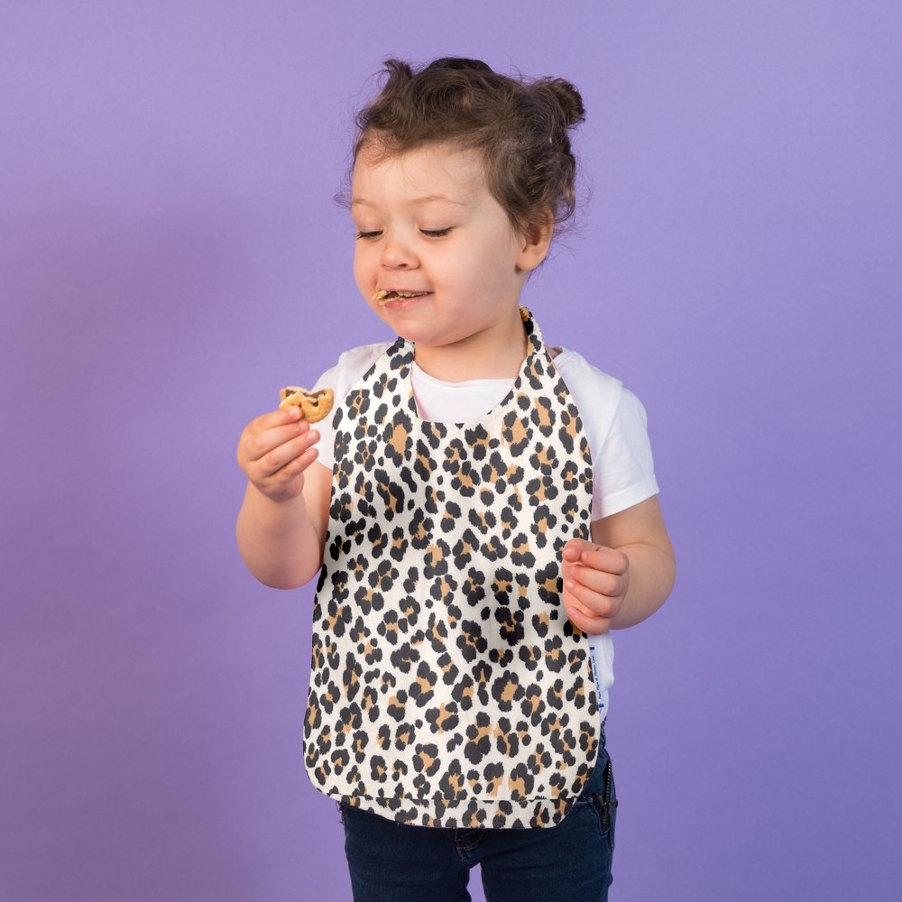 Serviette Enfant Élastique Leopard