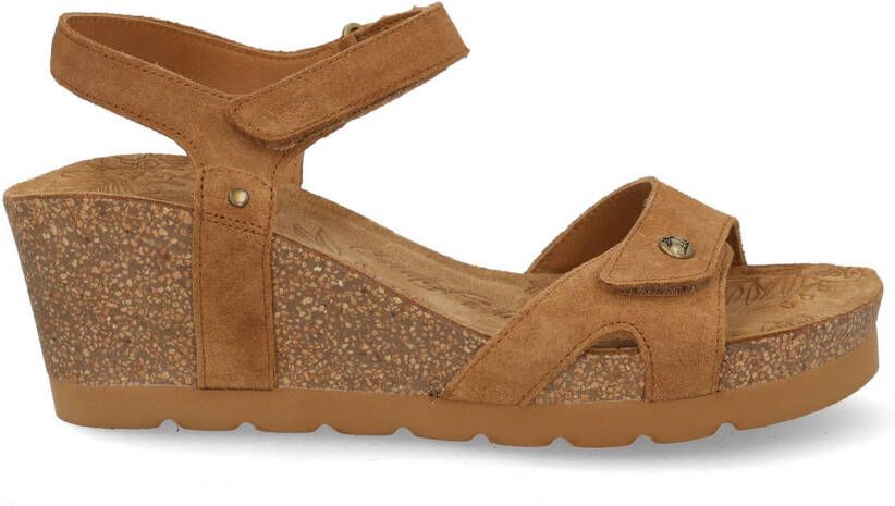 Panama Jack Julia B74 Velour Damesschoenen sandalen Schors