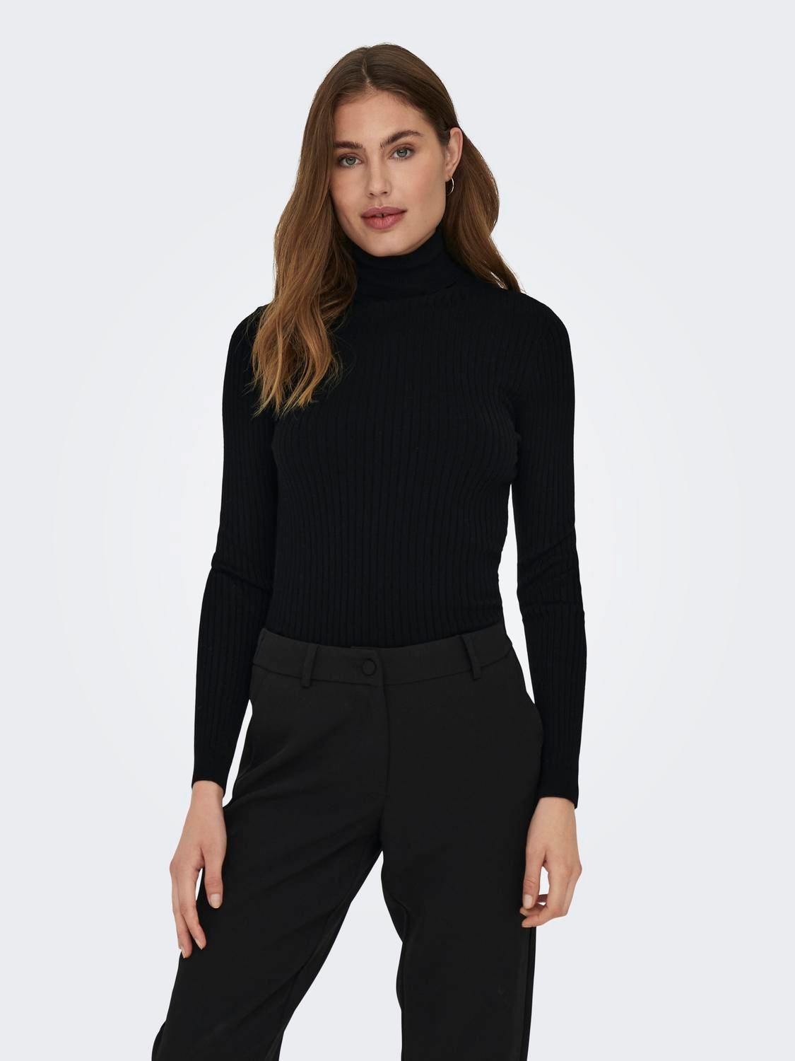 ONLKAROL Strickpullover Black