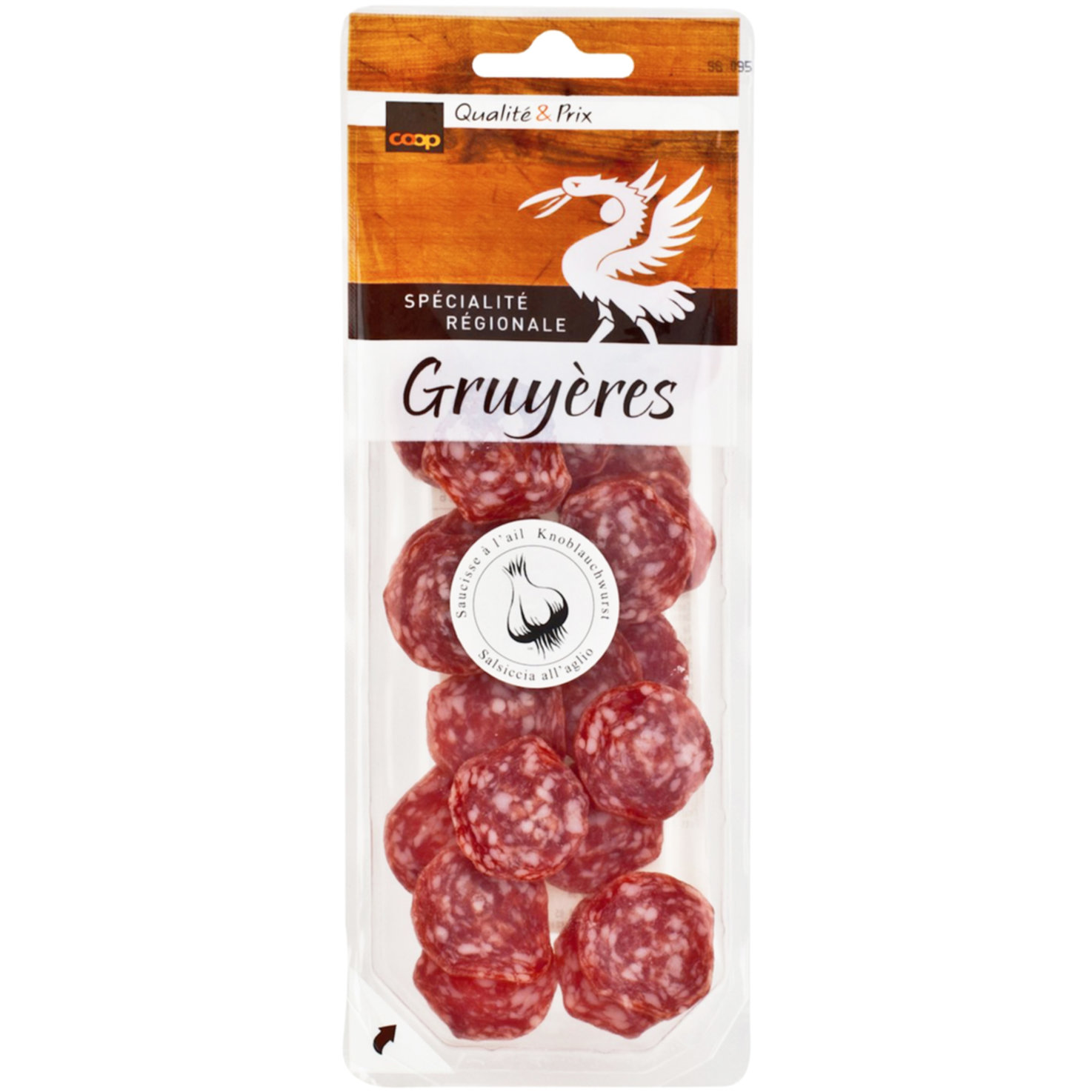 Gruyère Knoblauch-Salami ca. 80g