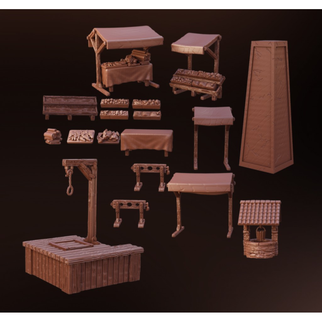 Terrain Crate: Village Square
