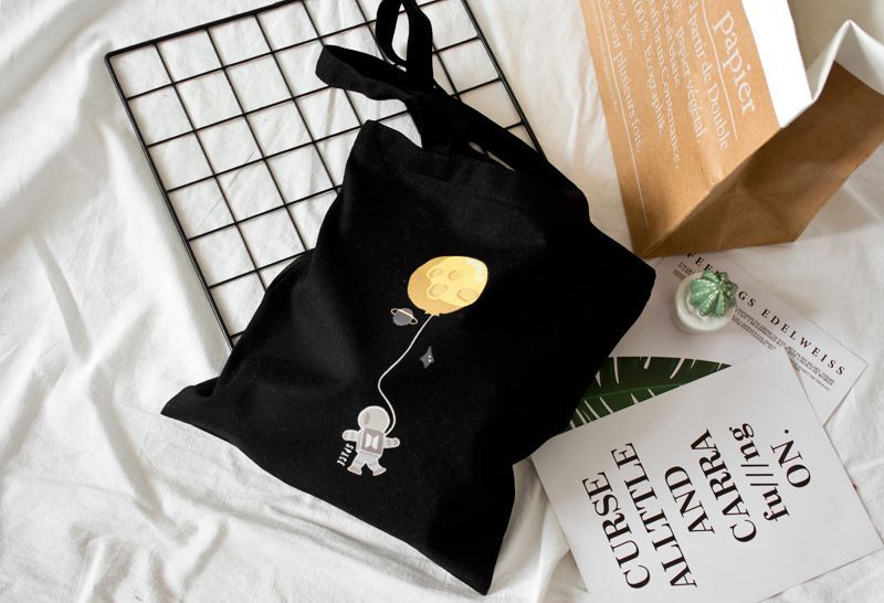 Cady - Canvas Tote Bag met print