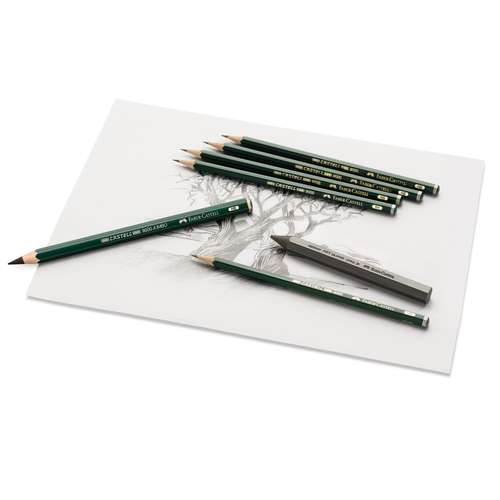 FABER-CASTELL CASTELL 9000 Bleistifte, 12er Packung