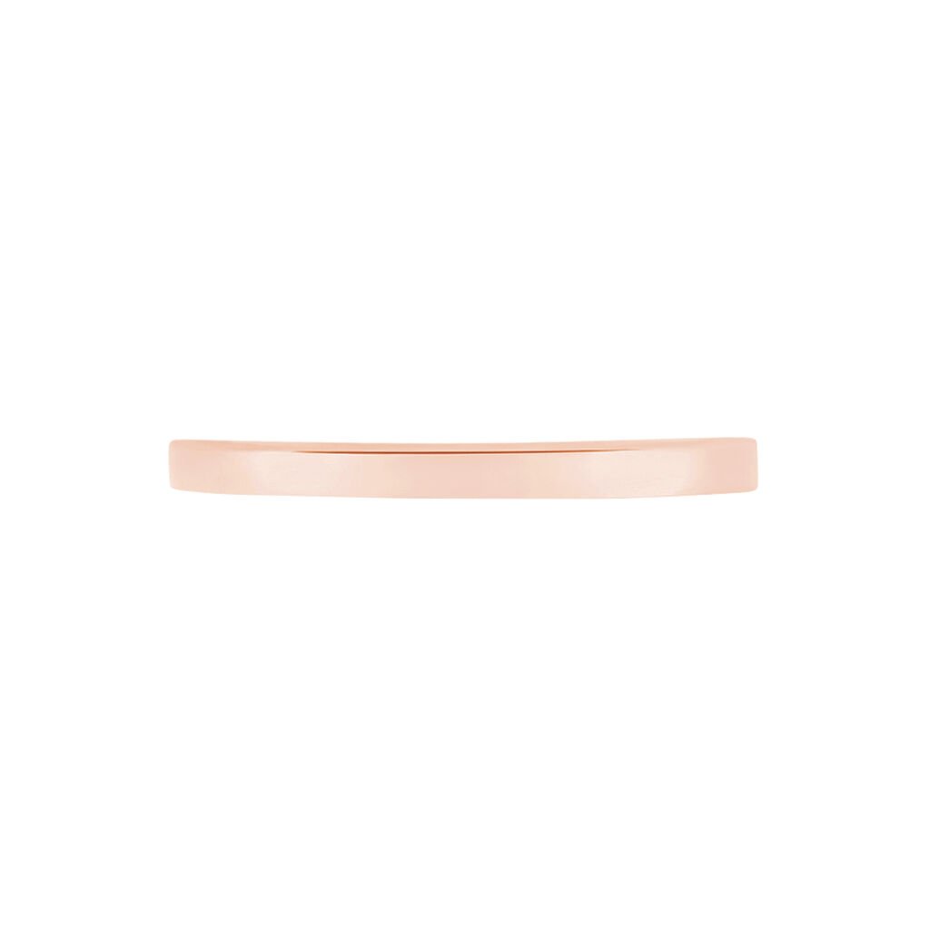 Alliance Julie Ruban Plat Or Rose