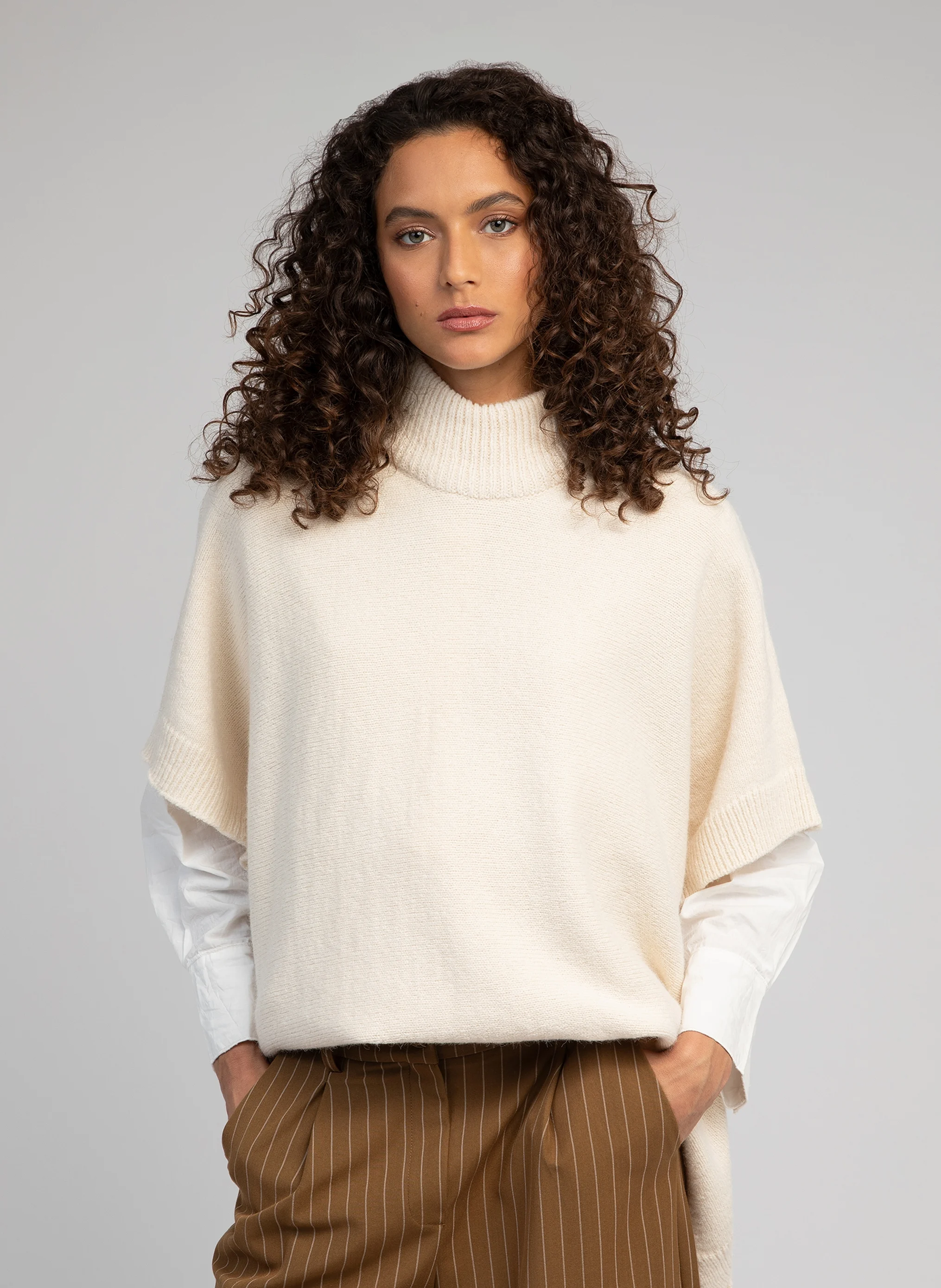 VALKYRIE - Pull col roulé| Marron