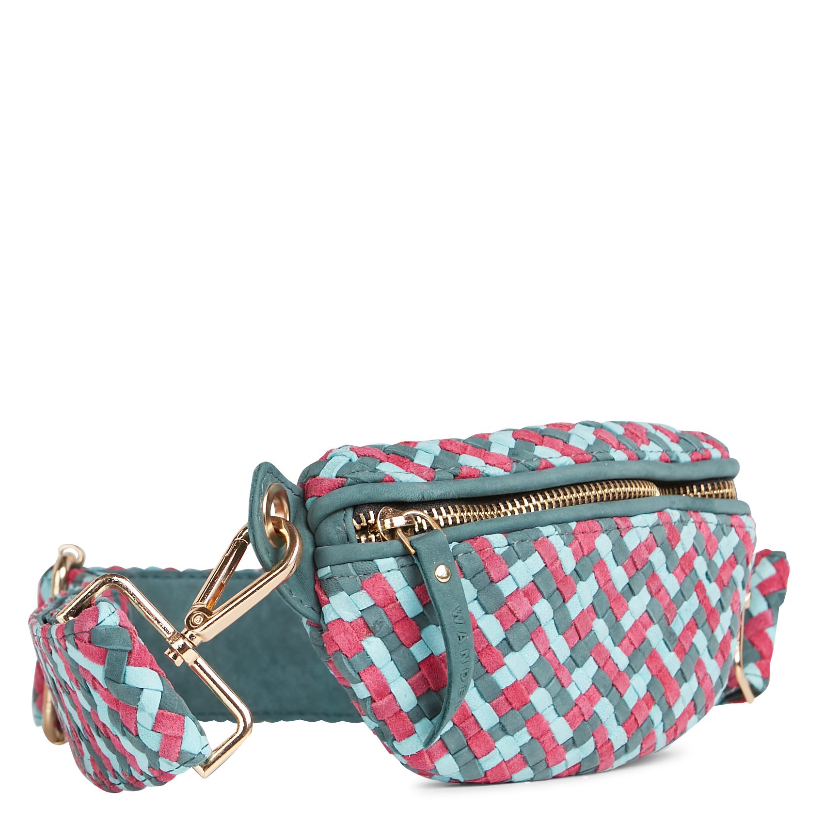 SMILE - Sac banane Smile en cuir | Vert