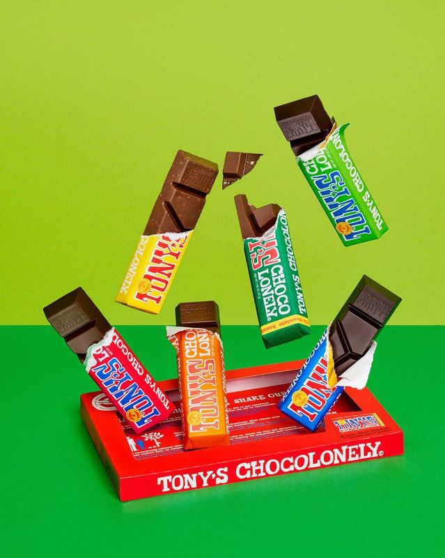 Tony's Chocolonely Proeverijtje Chocolade Cadeau - Verjaardagscadeau Repen - Geschenk Verjaardag