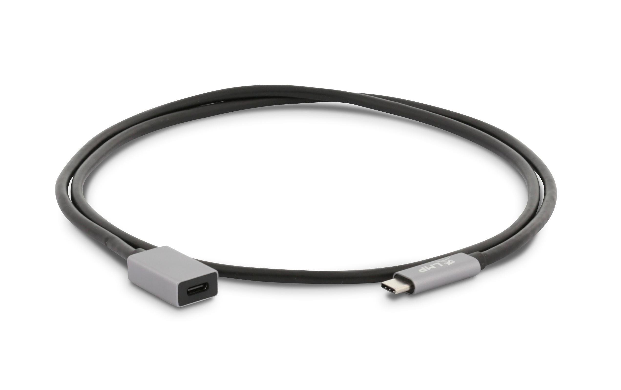 USB 3.1 Adapter USB-C – USB-C 1 m Verlängerung SpacegrauUSB-Adapter