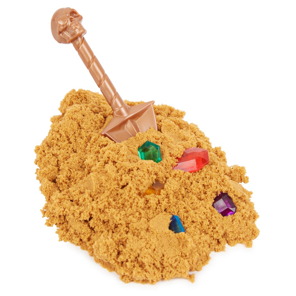 Schatzsuche mit kinetischem Sand