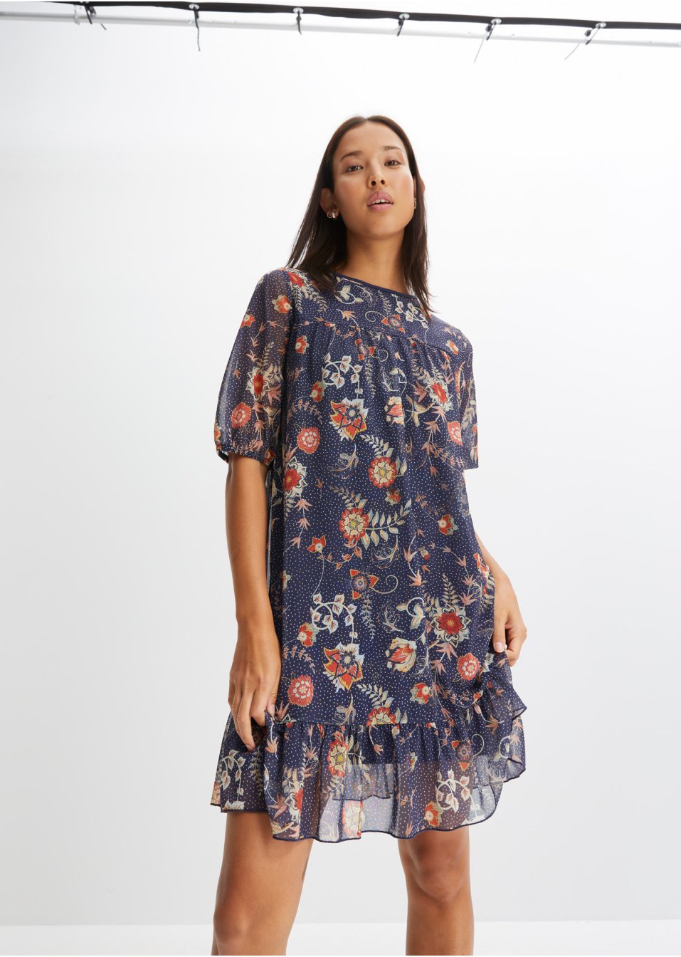 Robe à manches ballon