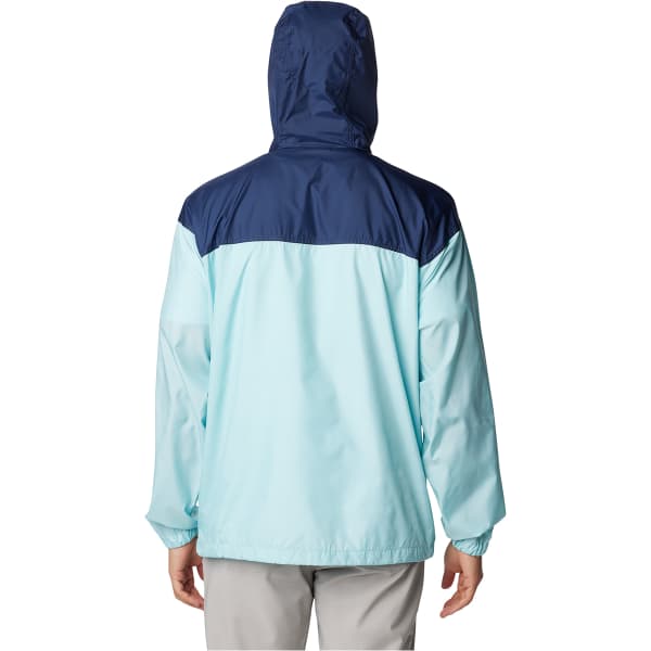 Veste COLUMBIA FLASH CHALLENGER ANORAK SPRAY/COLLEGIATE NAVY/APRICOT PLACKET & ZIP