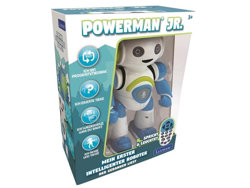 Lexibook Roboter Powerman Junior -DE- Interaktiver Roboter mit Fernbedienung