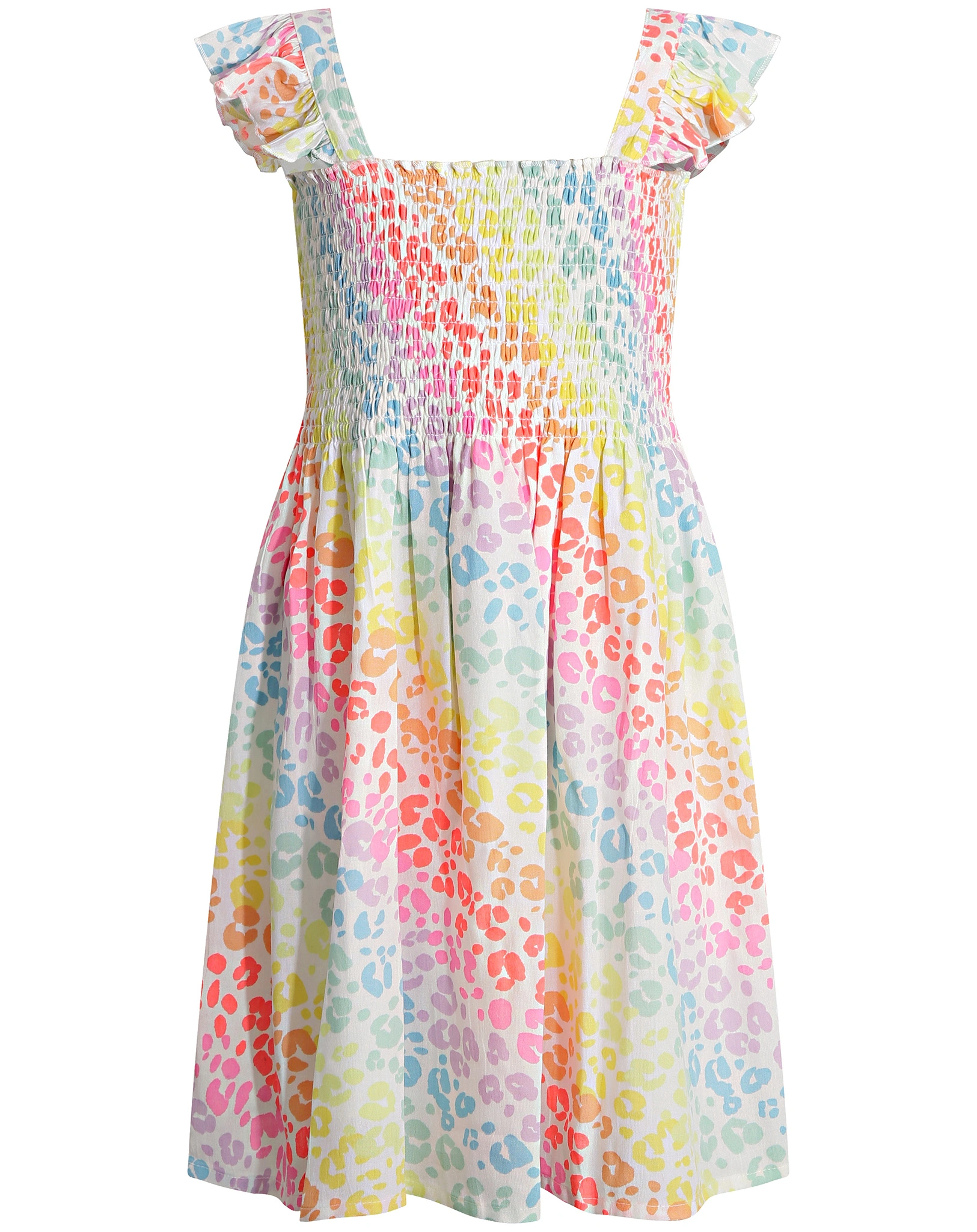 Kleid RAINBOW LEOPARD PRINT in multicolour