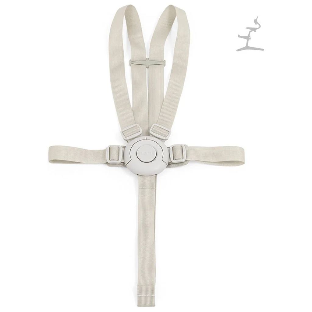 STOKKESTOKKE   Nomi Walnut Stuhl inkl. Baby Set und Sicherheitsgurt white