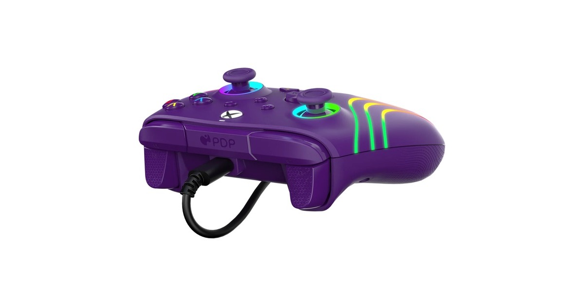 PDPWired Controller - Afterglow Wave  (Lila, Xbox Series X|S, Xbox One, PC)