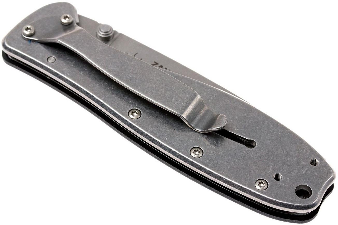 ESEE Knives Zancudo D2 Black-Stonewashed, BRKR2 zakmes