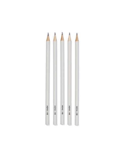 12 crayons HB