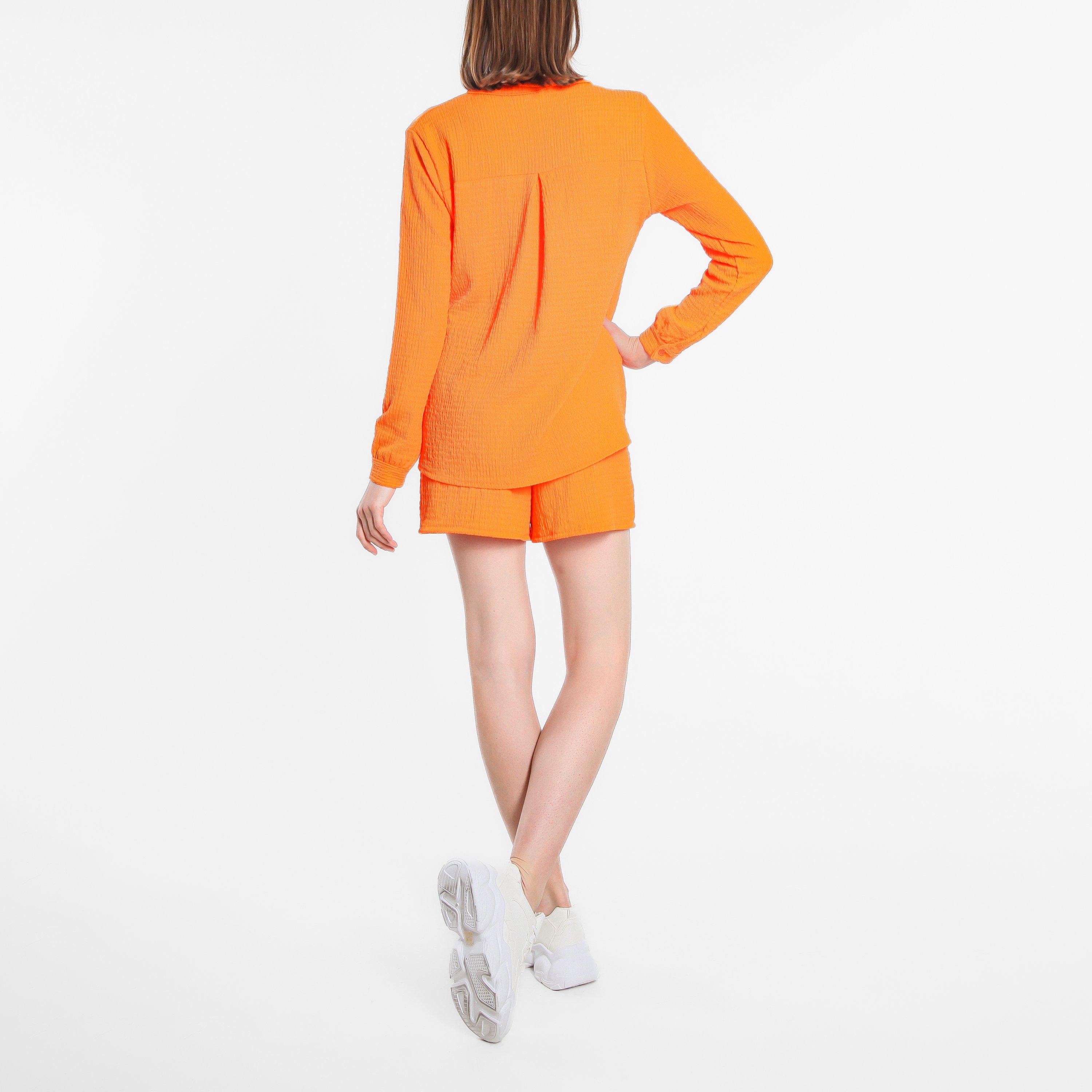 Be You BY Textured Shirt and Shorts Set