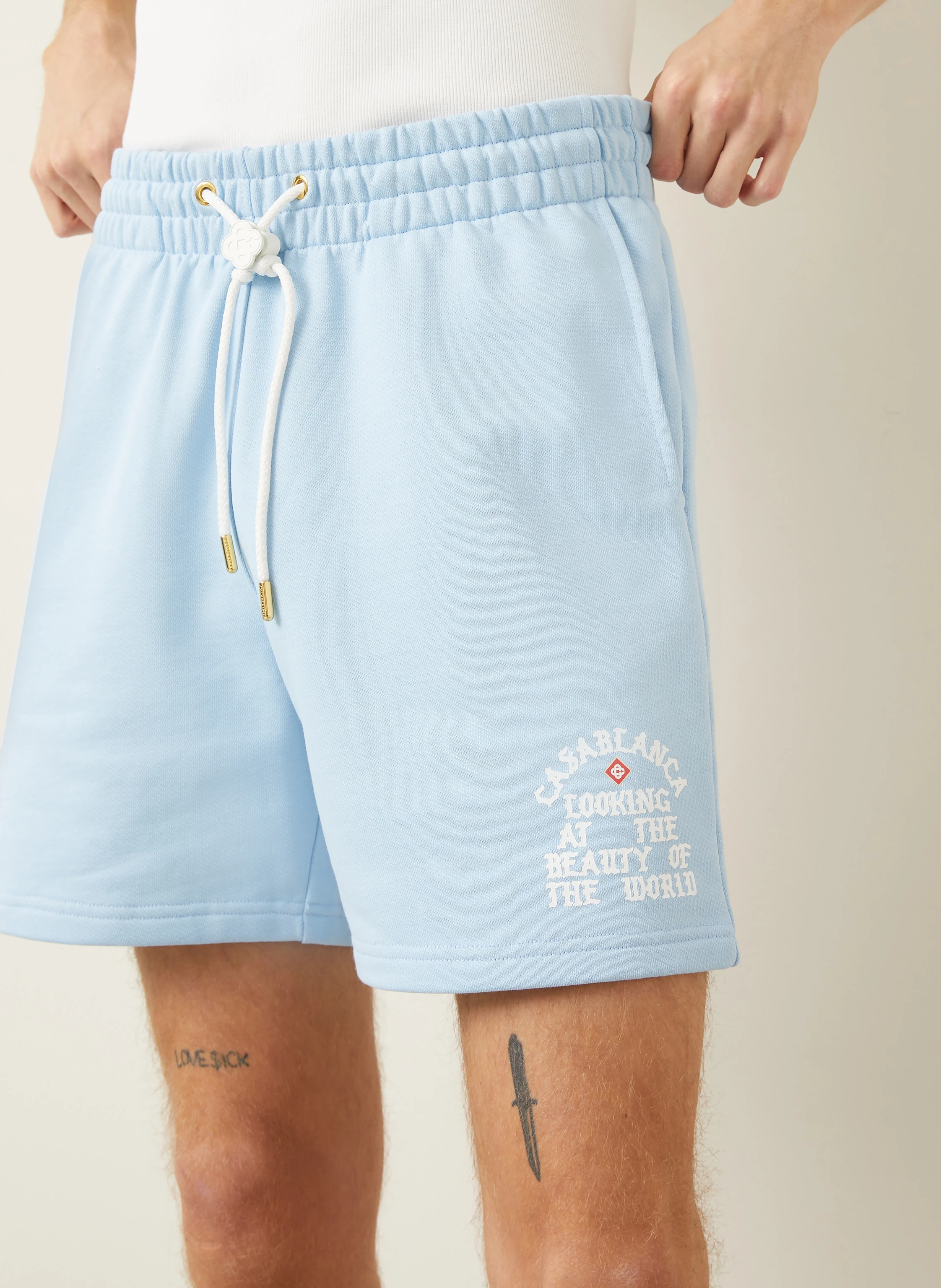 Casablanca Sweatshorts LOOKING AT THE BEAUTY OF THE WORLD
