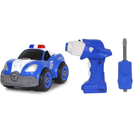 Jamara First RC Kit Polizeiauto 22-teilig mit Akkuschrauber