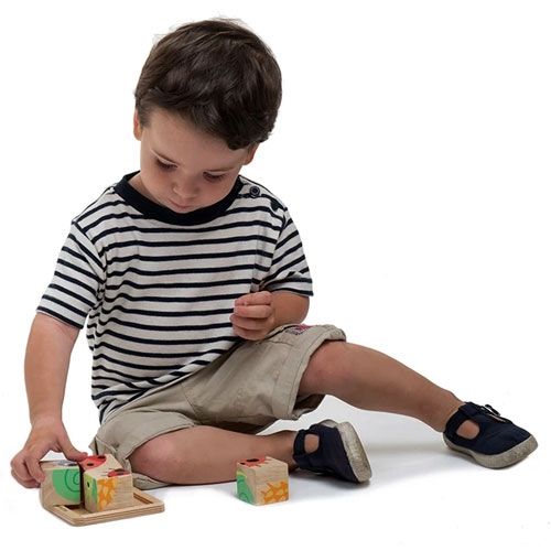 Tender leaf toys blokkenpuzzel (4st)