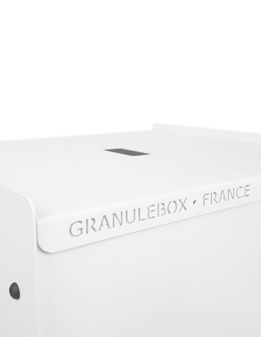 Rangement à pellets avec accessoires arbre blanc 55kg
