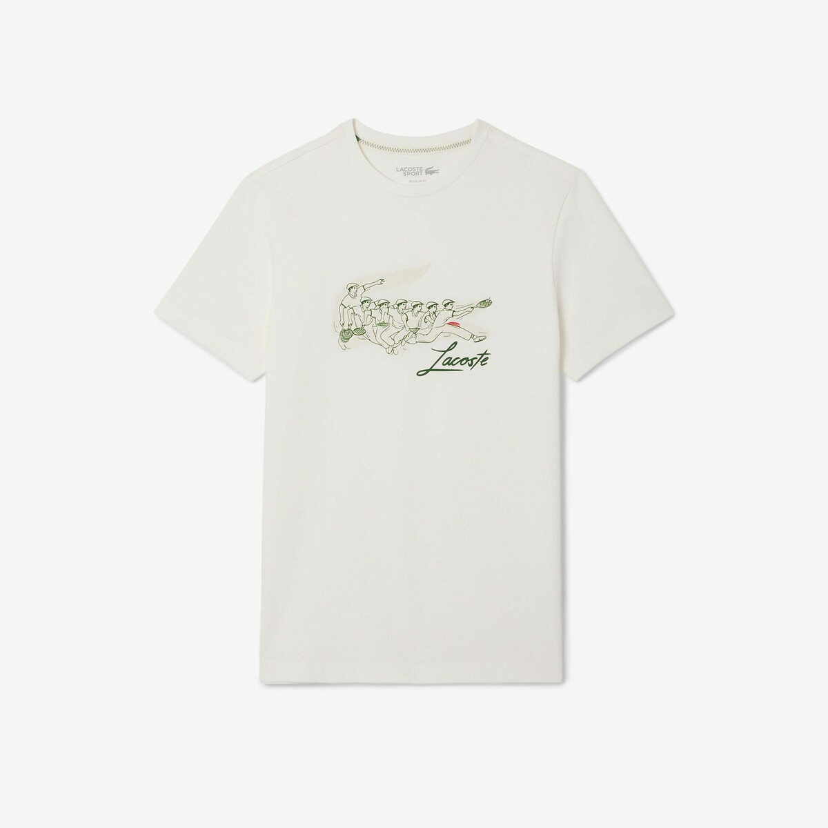 LACOSTE<br>Camiseta Héritage Sport Ultra Dry