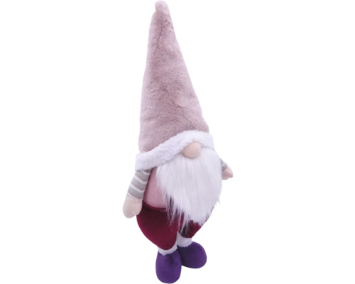 Kerstman Lafiora H 71 cm roze