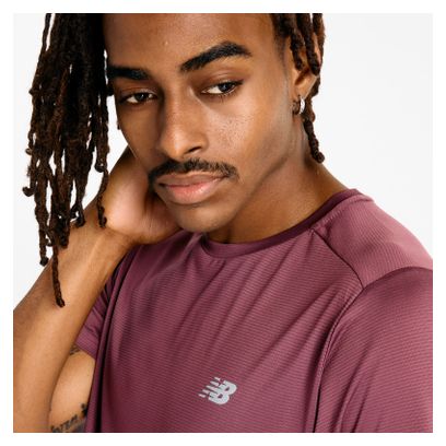 Maillot manches courtes New Balance Sport Essentials Rouge Homme