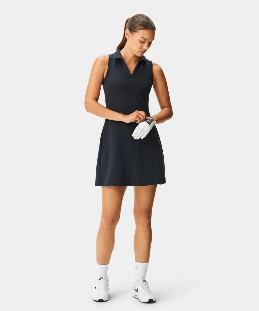 Macade Amanda Performance Dress Womens Dark Blue