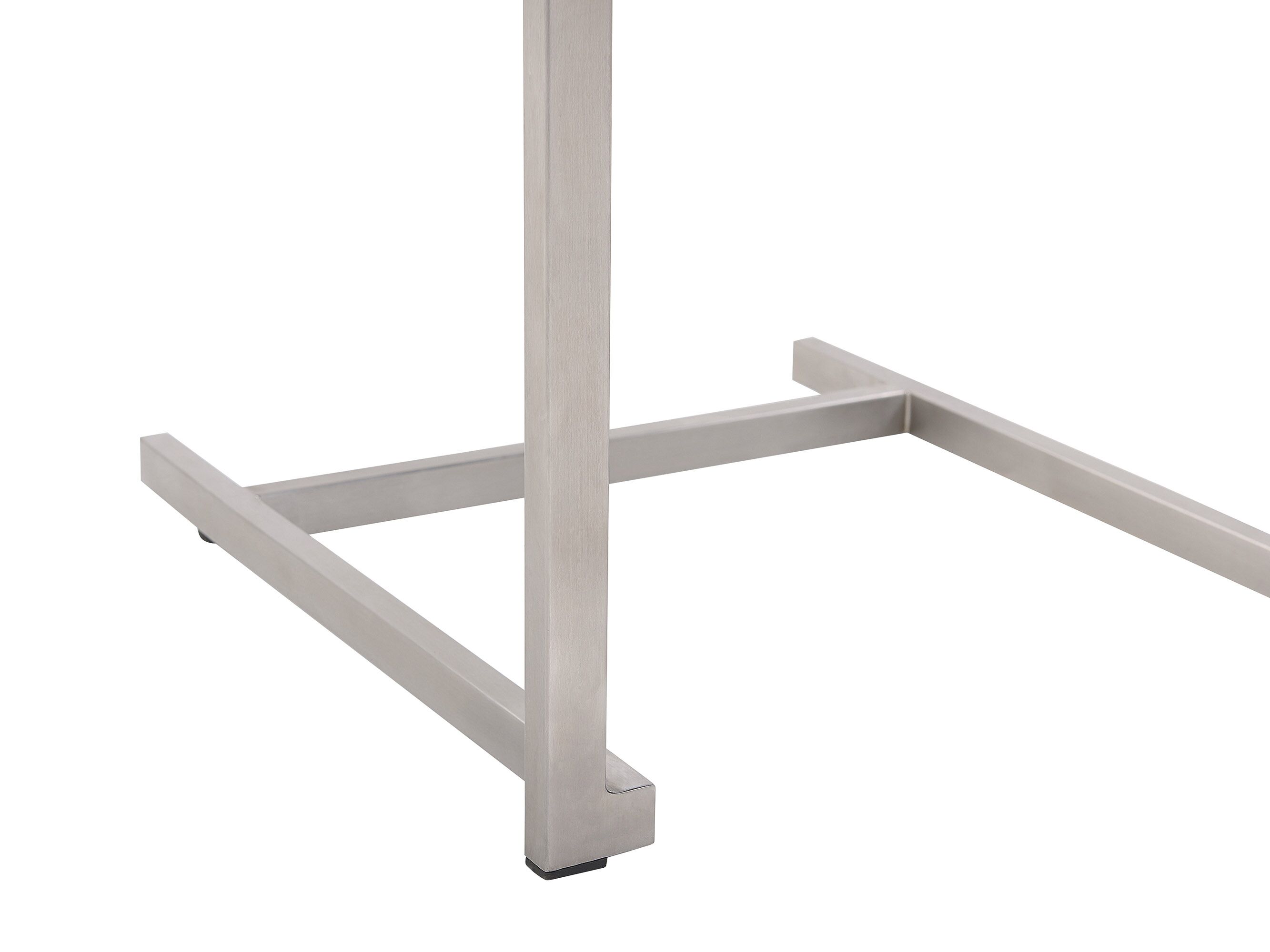 Tuinset 4-zits COSOLETO Veiligheidsglas Wit
