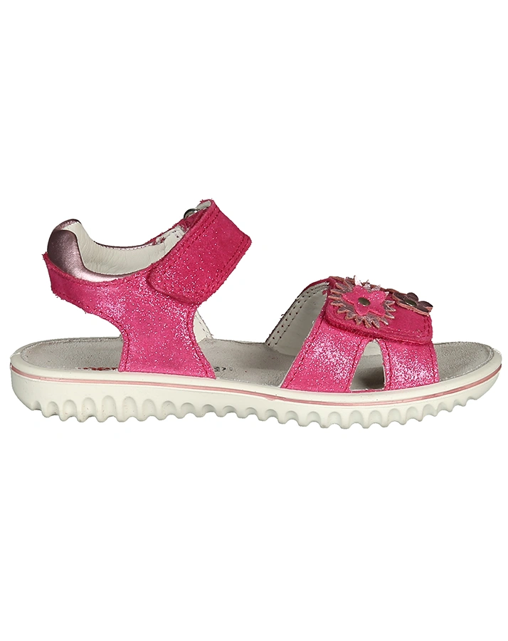 Klett-Sandalen SPARKLE GLITTER in pink