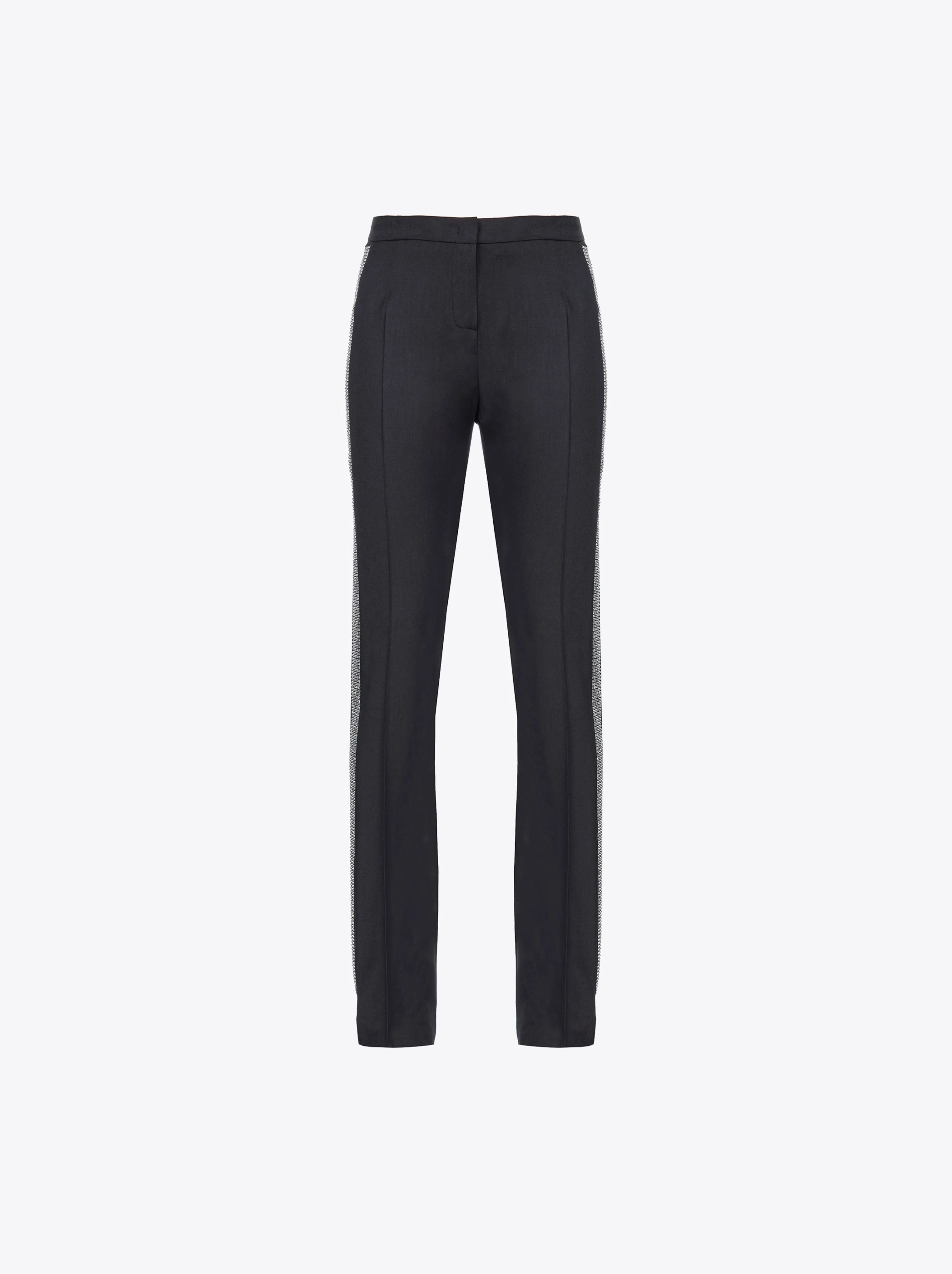 Pantalon avec bande | Noir