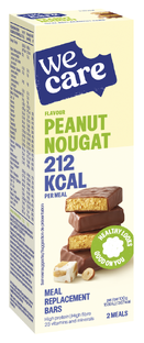 WeCare Peanut Nougat Meal Replacement Bars 116GR